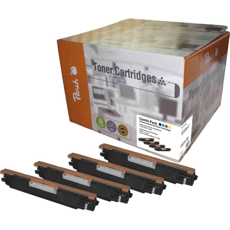 Peach  Toner Rainbow Kit CF35xA - C/M/Y/BK 