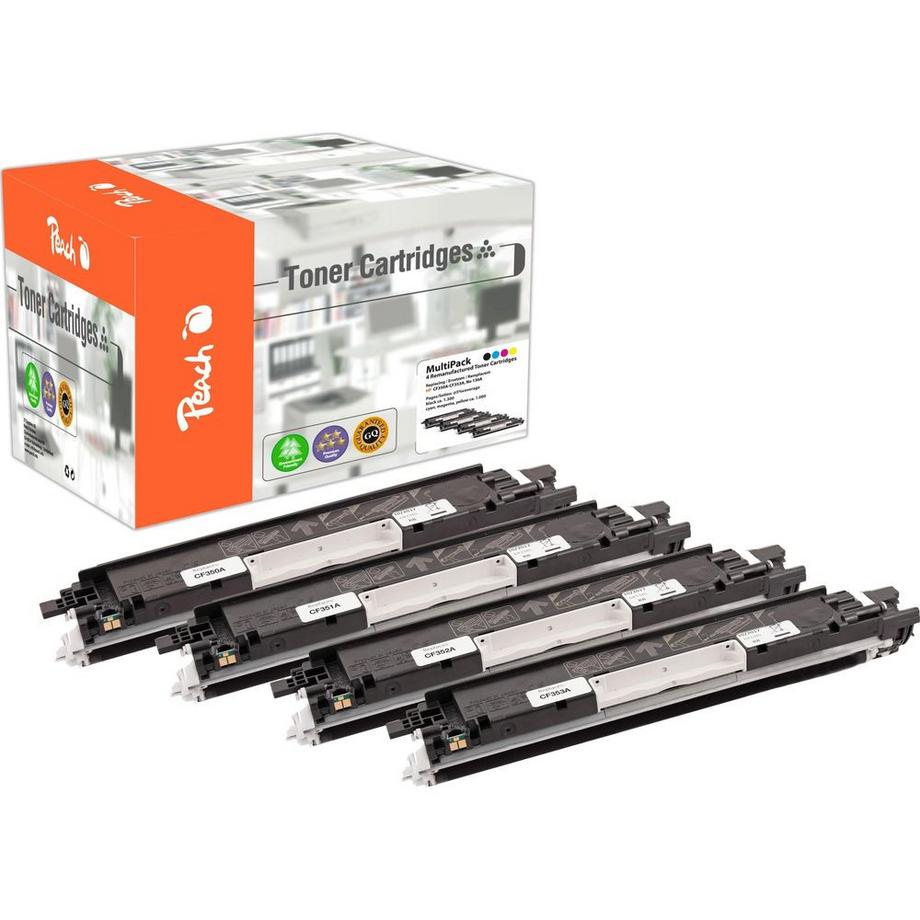 Peach  Toner Rainbow Kit CF35xA - C/M/Y/BK 