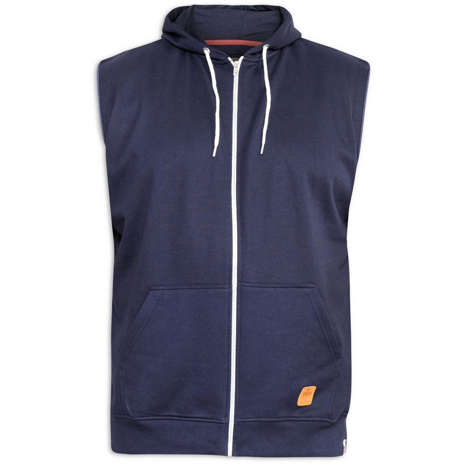 D555 Blake Hoodie mit durchgehendem Reißverschluss  Ärmellos