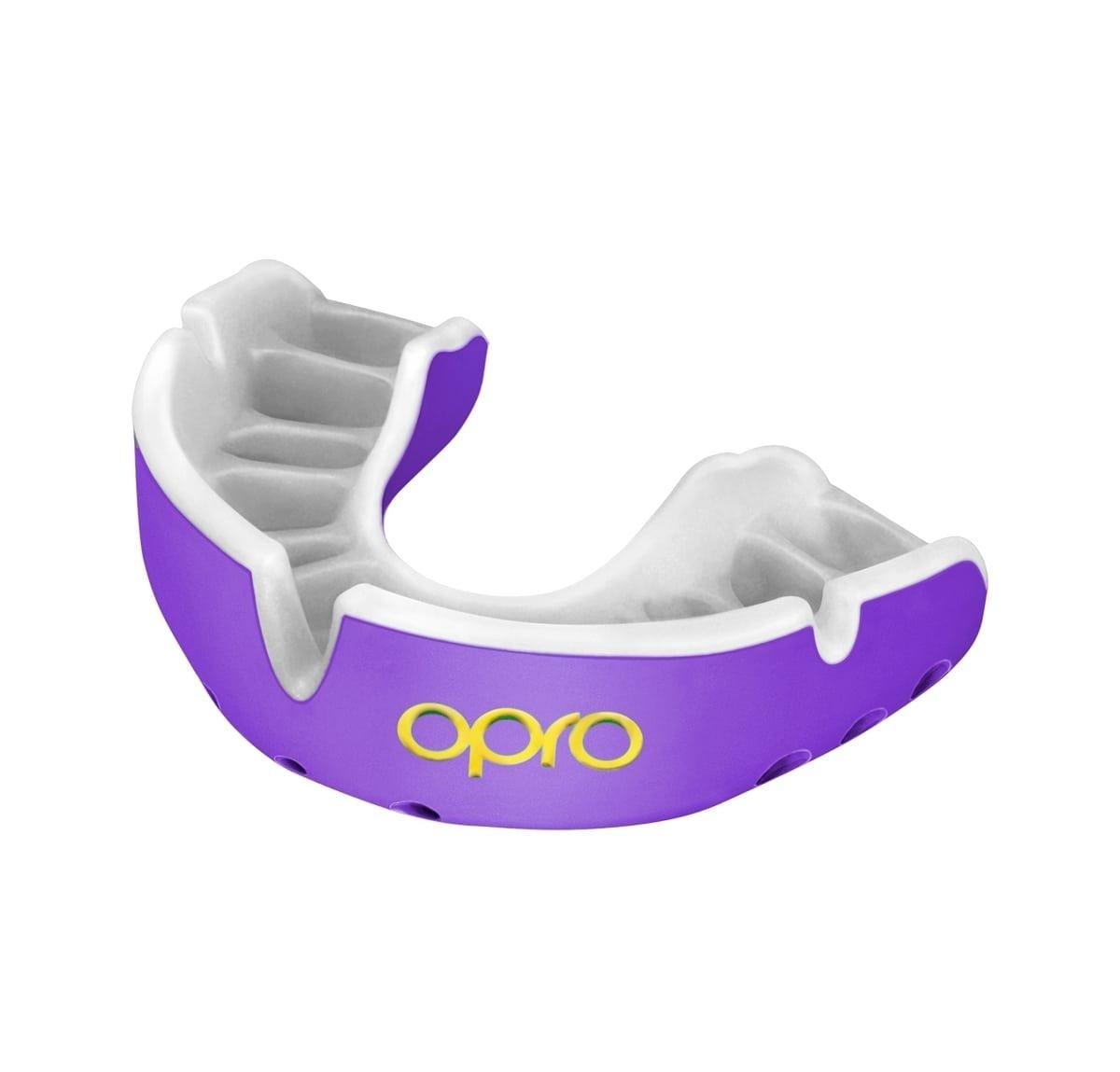 OPRO  OPRO Self-Fit Gold - Purple/Pearl - NEW 