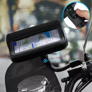 Avizar Wasserdichte Motorrad-Handyhalterung