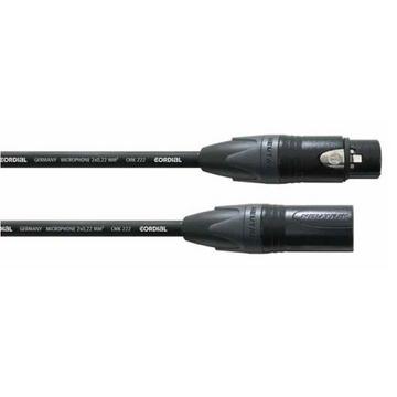 Cordial CPM 2.5 FM cavo audio 2,5 m XLR (3-pin) Nero