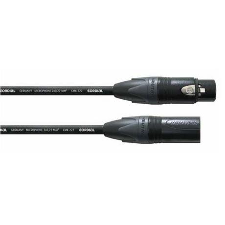 Cordial  Cordial CPM 2.5 FM Audio-Kabel 2,5 m XLR (3-pin) Schwarz 