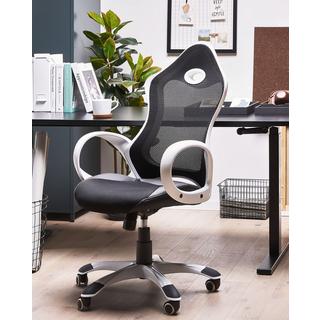 Beliani Chaise de bureau en Tissu maillé Rétro iCHAIR  