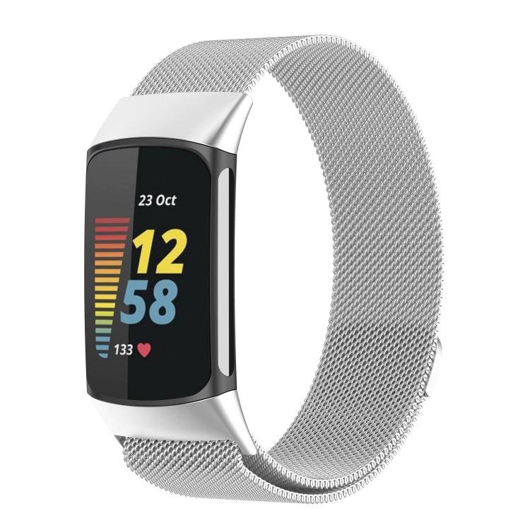 Cover-Discount  Fitbit Charge 5 - Bracelet Milanais En Acier Inoxydable 