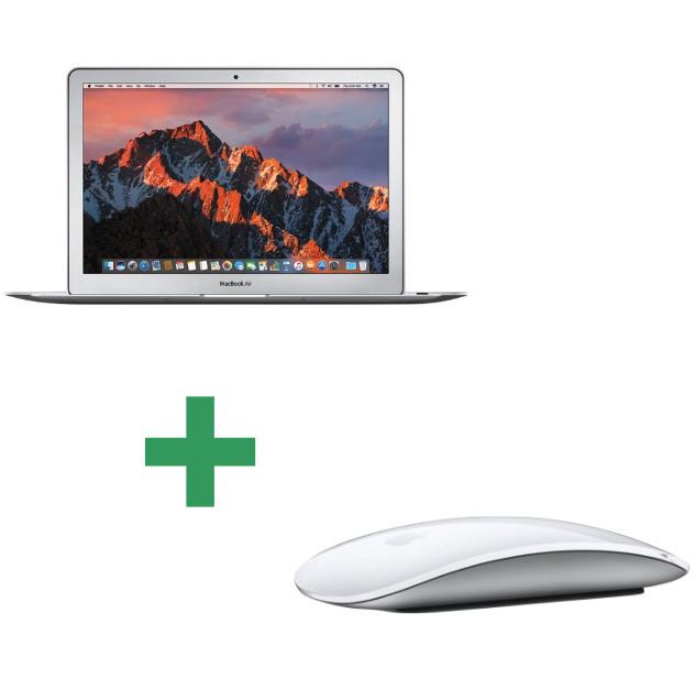 Apple  Refurbished MacBook Air 13" 2015 Core i5 1,6 Ghz 8 Gb 512 Gb SSD Silber + Apple Magic Mouse 2 Kabellose Maus - Weiß 