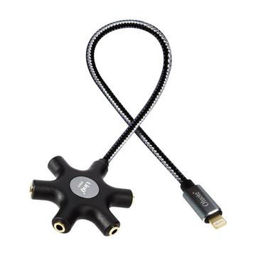 Câble Lightning vers 5x Jack 3.5mm LinQ