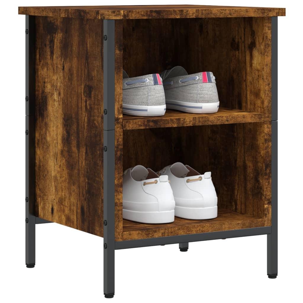 VidaXL Armoire à chaussures bois d'ingénierie  