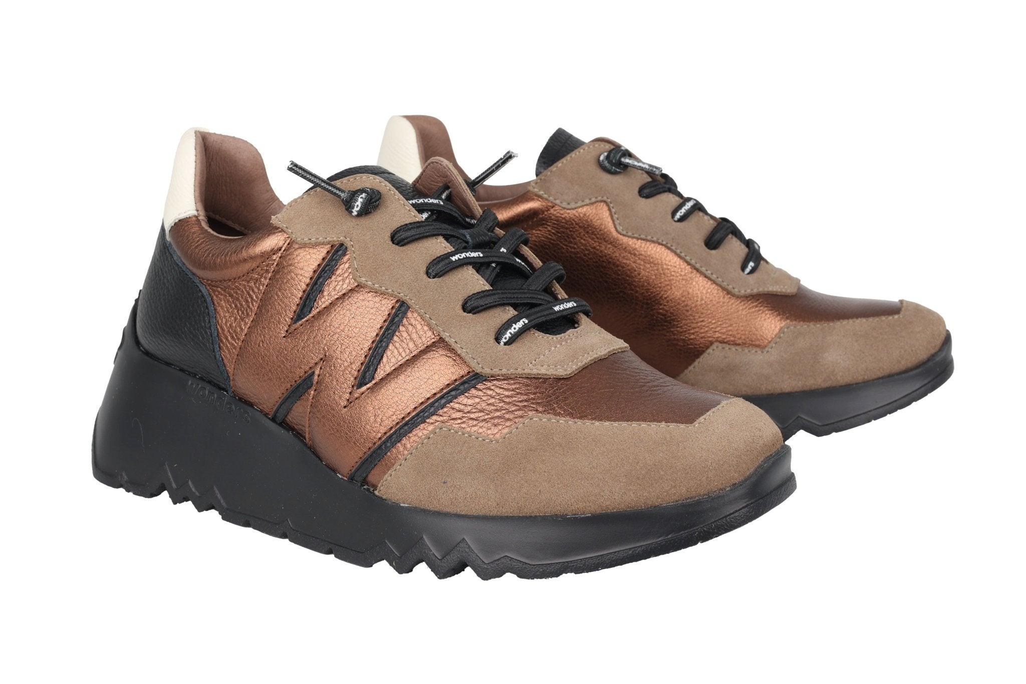 Wonders  Track - Leder sneaker 