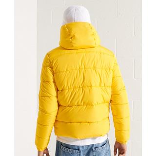 Superdry  daunenjacke mit kapuze 