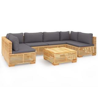 VidaXL Garten-lounge-set teak  