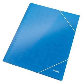 Leitz LEITZ Eckspannermappe WOW A4 39820036 blau  