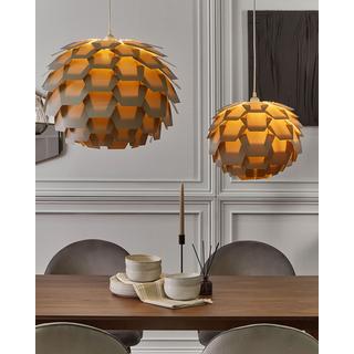 Beliani Lampe suspension en Matière synthétique Moderne SEGRE  