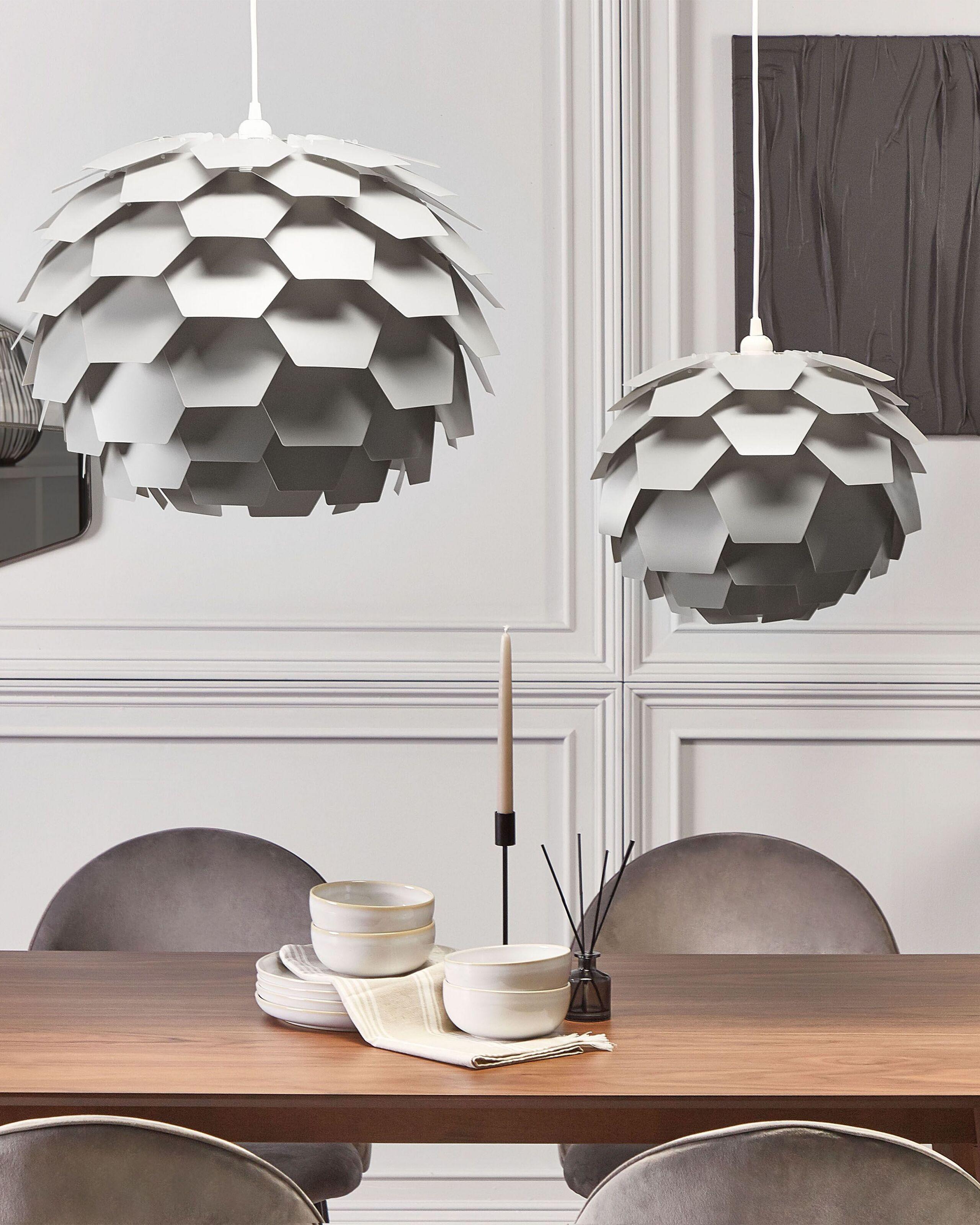 Beliani Lampe suspension en Matière synthétique Moderne SEGRE  