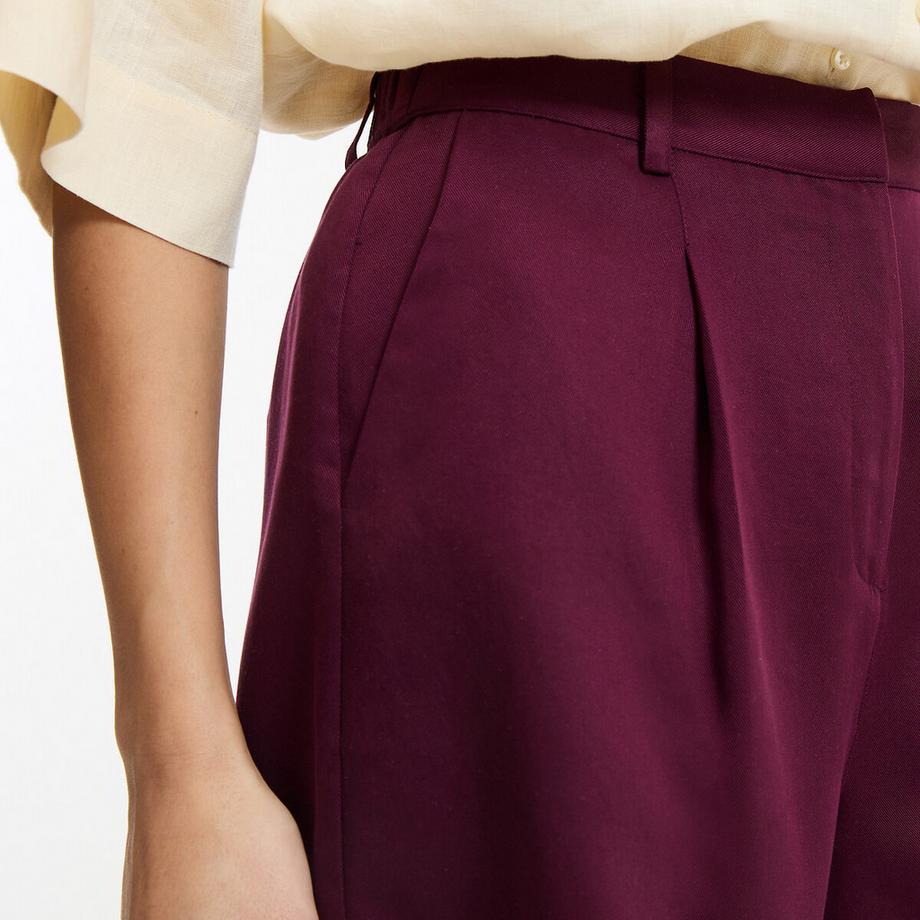 La Redoute Collections Shorts à Pinces en TENCEL™  