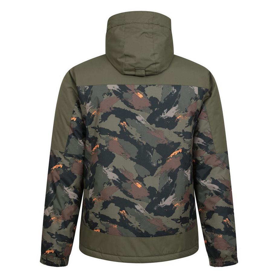 Mountain Warehouse Blouson et Pantalon de Ski Motif Camouflage  