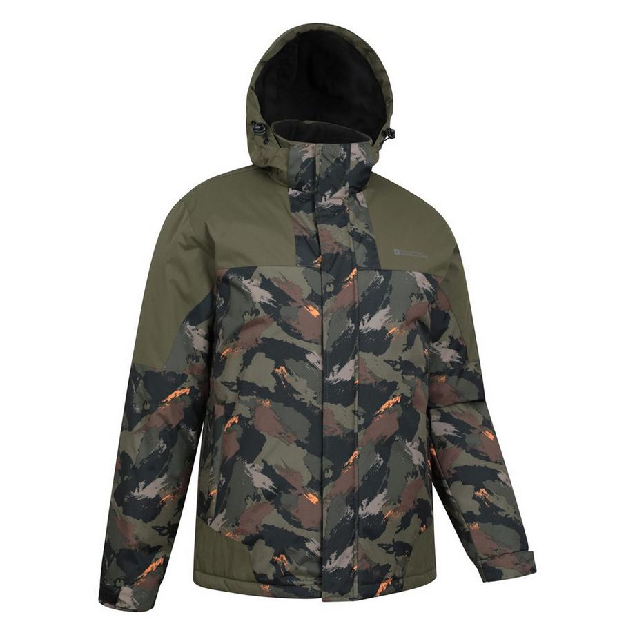 Mountain Warehouse Blouson et Pantalon de Ski Motif Camouflage  