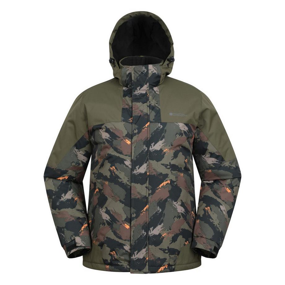 Mountain Warehouse Blouson et Pantalon de Ski Motif Camouflage  