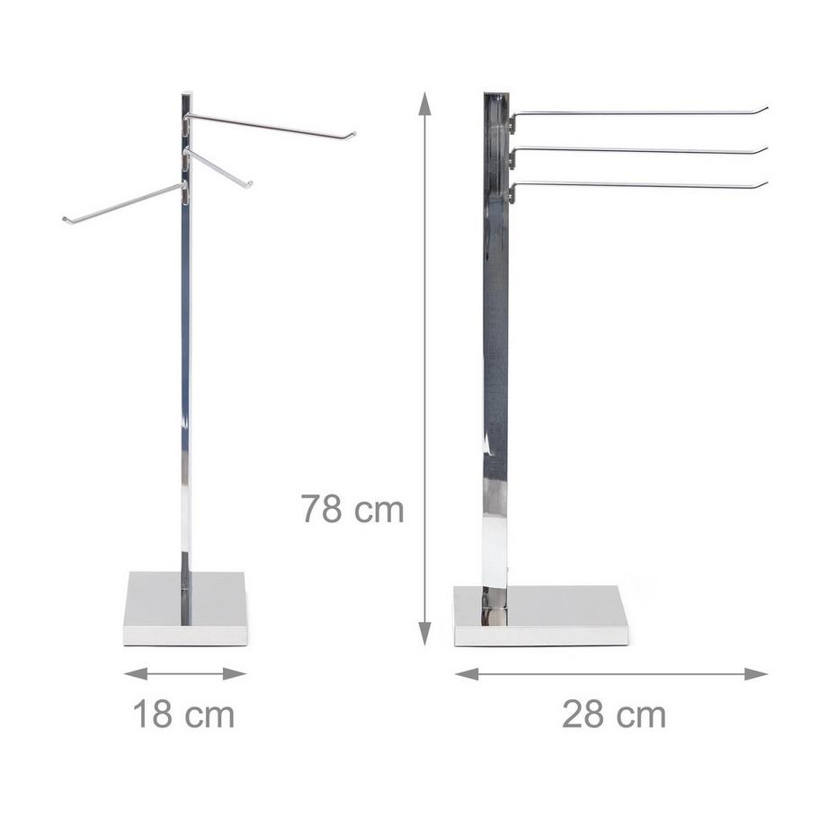 B2X Handtuchhalter in Chrom  