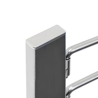 B2X Porta asciugamani in cromo  