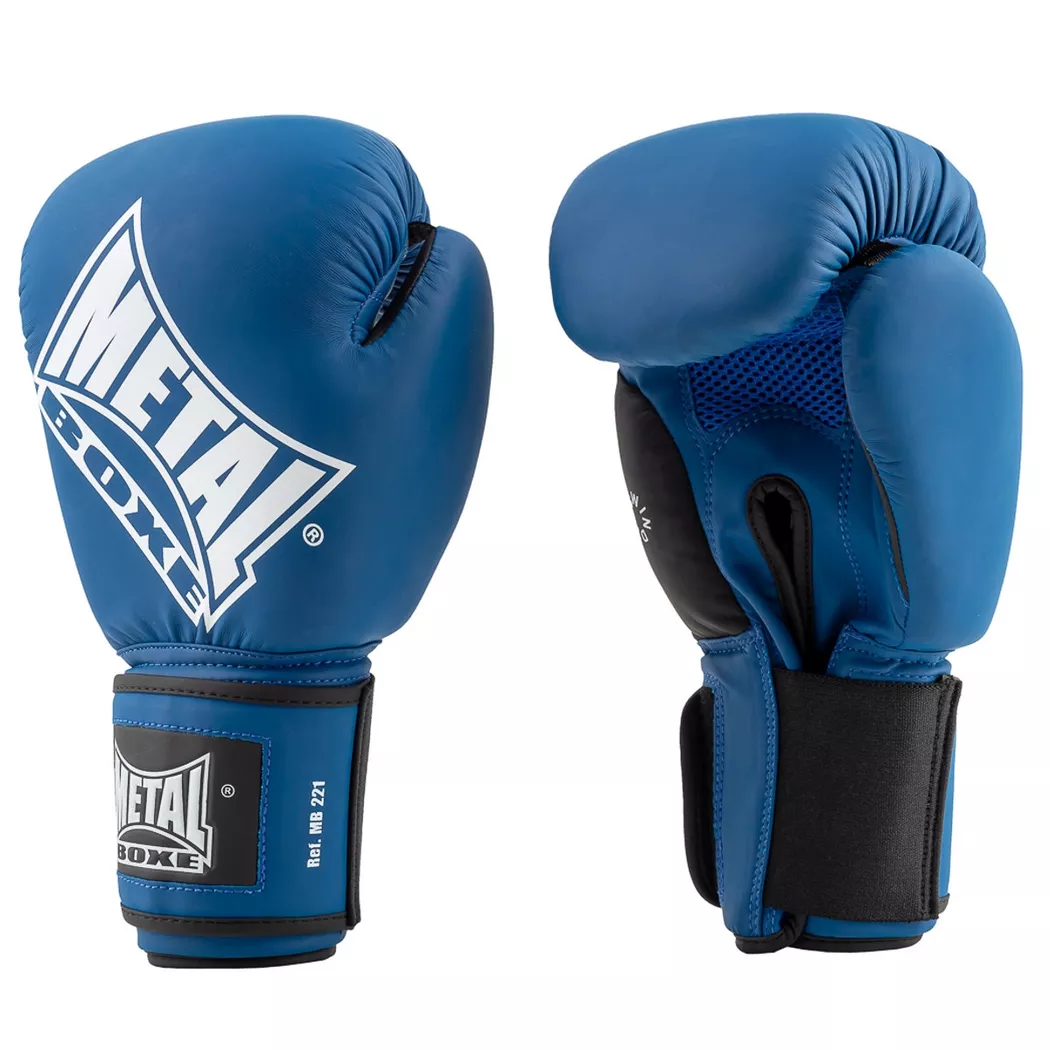 METALBOXE - Boxhandschuhe Competition, 8, Blu