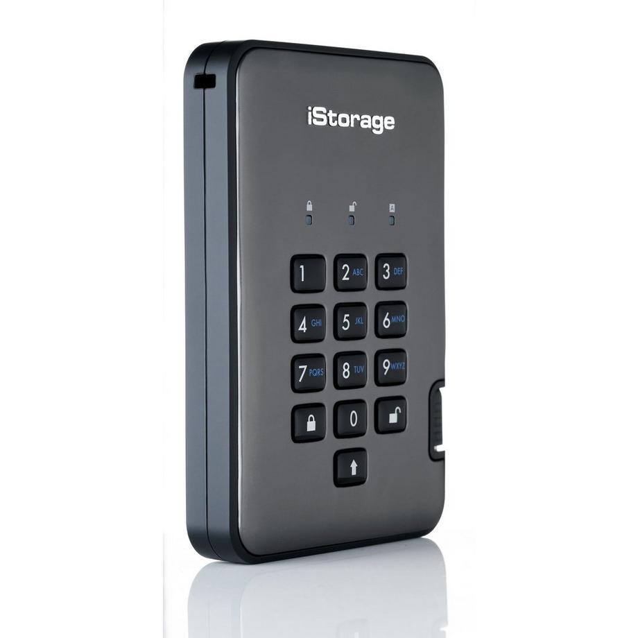 iStorage  DiskAshur PRO2 2 TB USB tipo A 3.2 Gen 1 (3.1 Gen 1) Nero 