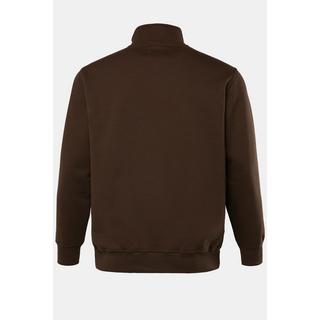 JP1880 Sweat Troyer Stehkragen Knopfleiste  