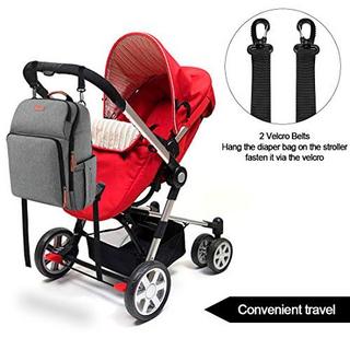 Only-bags.store Multifunktionaler Wickelrucksack Grosse Kapazität Baby Reisetasche  