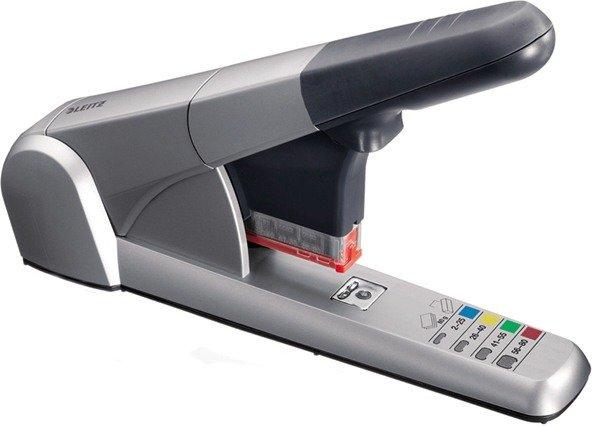 Leitz  LEITZ Blockheftmaschine 5551 8mm 55510084 silber, für 80 Blatt 