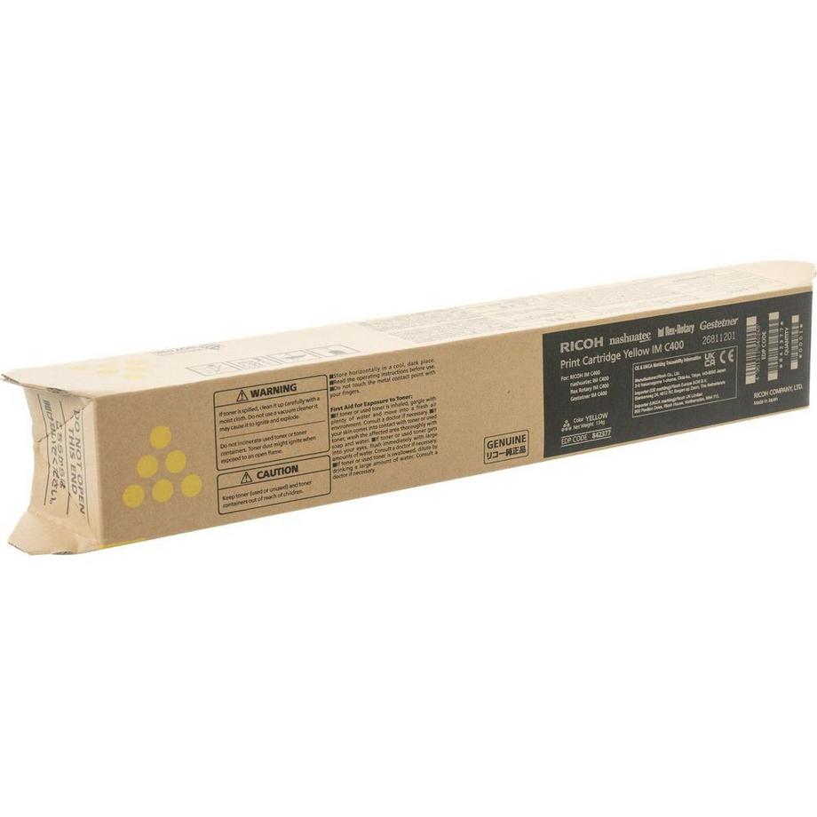 RICOH  842377 cartuccia toner 1 pz Originale Giallo 