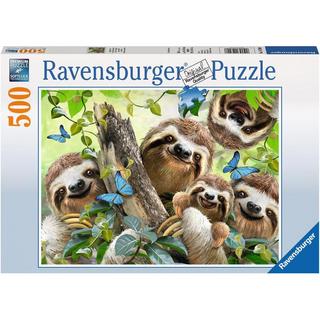 Ravensburger  Puzzle Faultier Selfie (500Teile) 