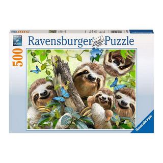 Ravensburger  Puzzle Faultier Selfie (500Teile) 