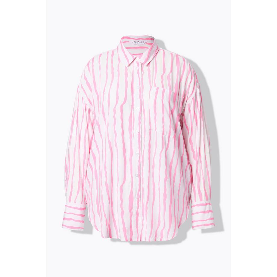 Studio Untold Chemisier Oversize Rayures  