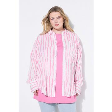 Chemisier oversize à rayures