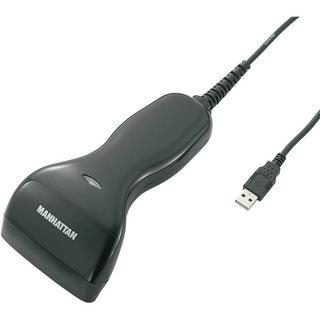 Manhattan  USB-Kit Barcode-Scanner Kabelgebunden 1D Schwarz Hand-Scanner USB 