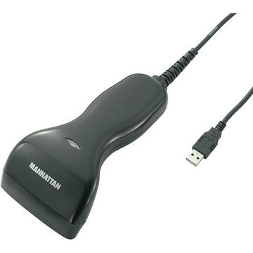 USB-Kit Barcode-Scanner Kabelgebunden 1D Schwarz Hand-Scanner USB