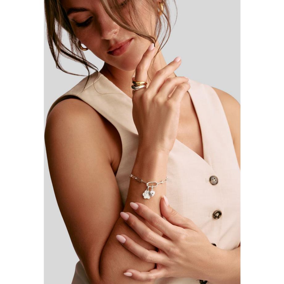 Thomas Sabo  Charm-Anhänger Pfote mit Steinen 