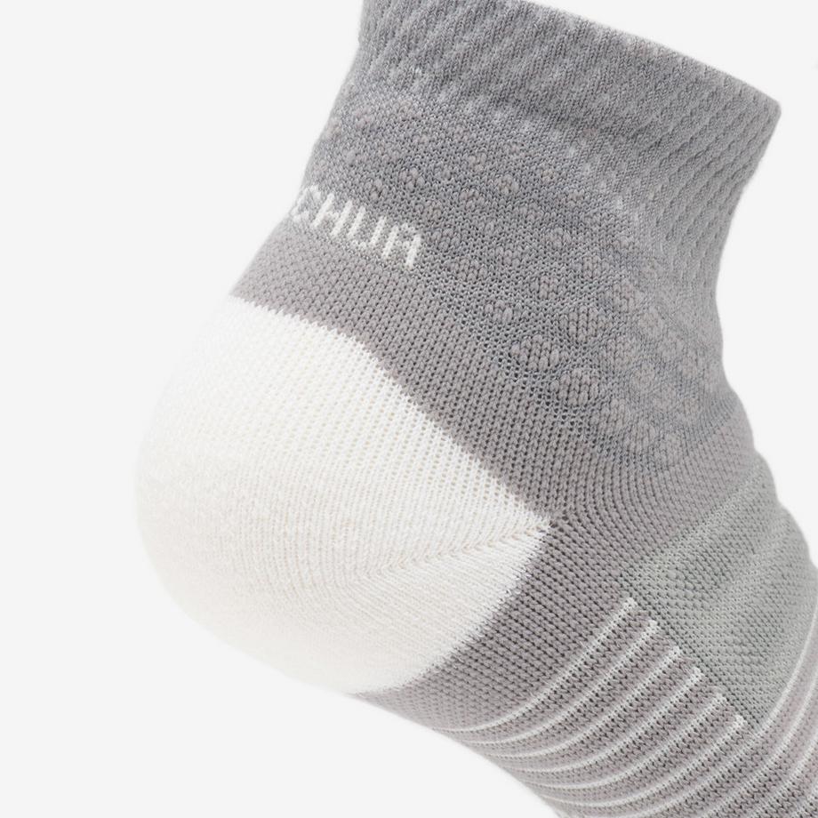 QUECHUA  Wandersocken halbhoch Polyamid 2er-Pack 
