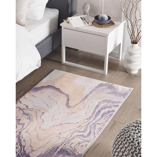 Beliani Tappeto en Poliestere Moderno GEBZE  