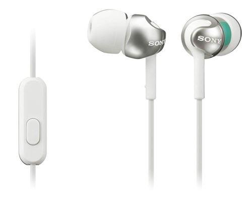 SONY  MDR-EX110AP In-Ear-Kopfhörer WeiàŸ 
