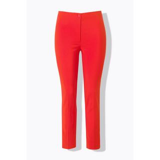 Ulla Popken  Pantaloni modello Sienna in bengalina molto elastica con taglio aderente e cintura elastica 