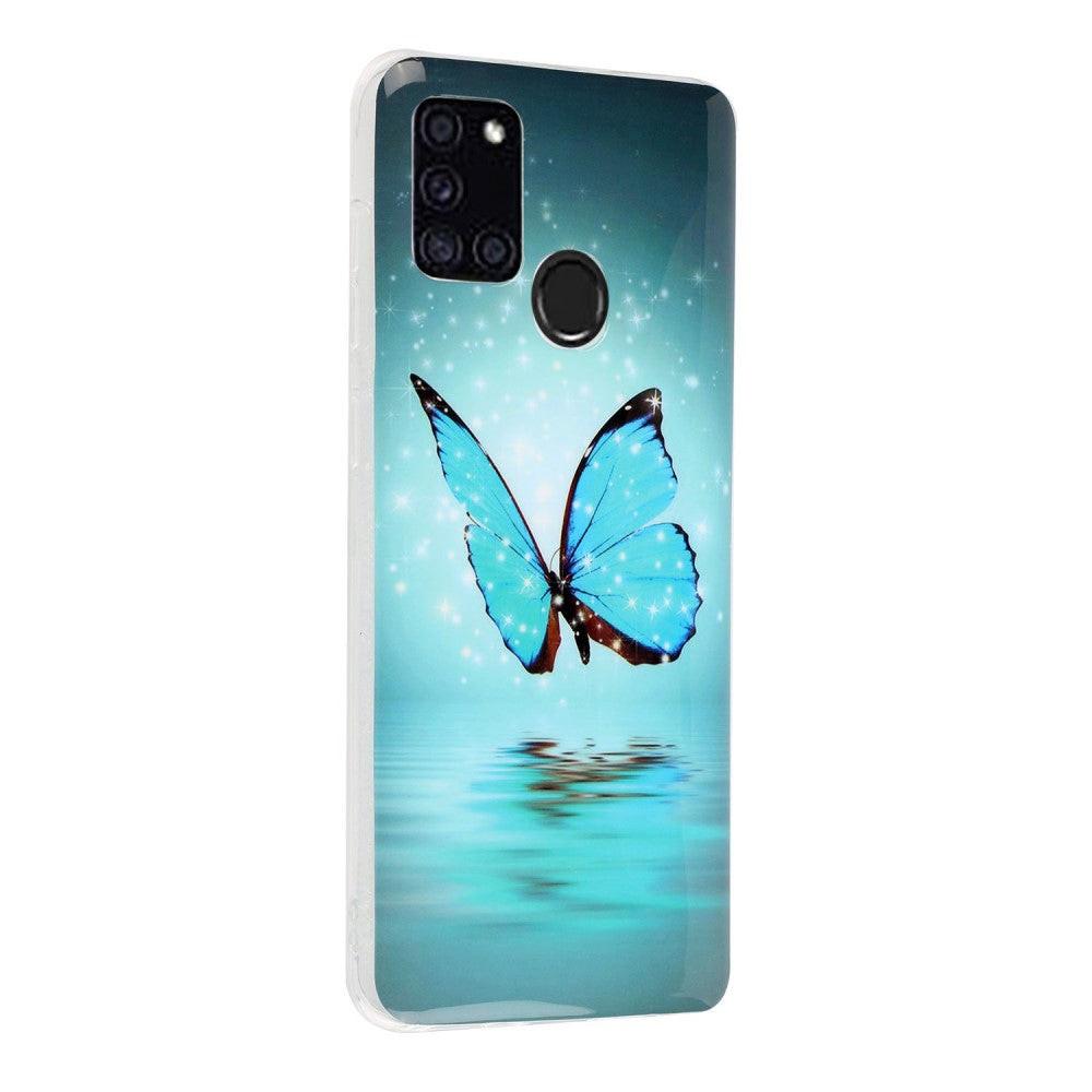 Cover-Discount  Galaxy A21s - Fluoreszierendes Silikon Gummi Case 