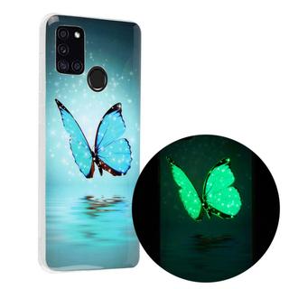 Cover-Discount  Galaxy A21s - Fluoreszierendes Silikon Gummi Case 