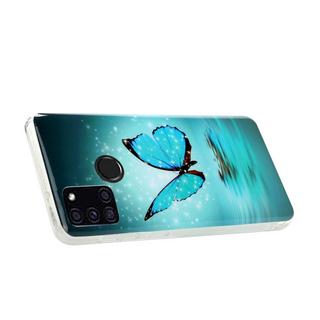 Cover-Discount  Galaxy A21s - Fluoreszierendes Silikon Gummi Case 