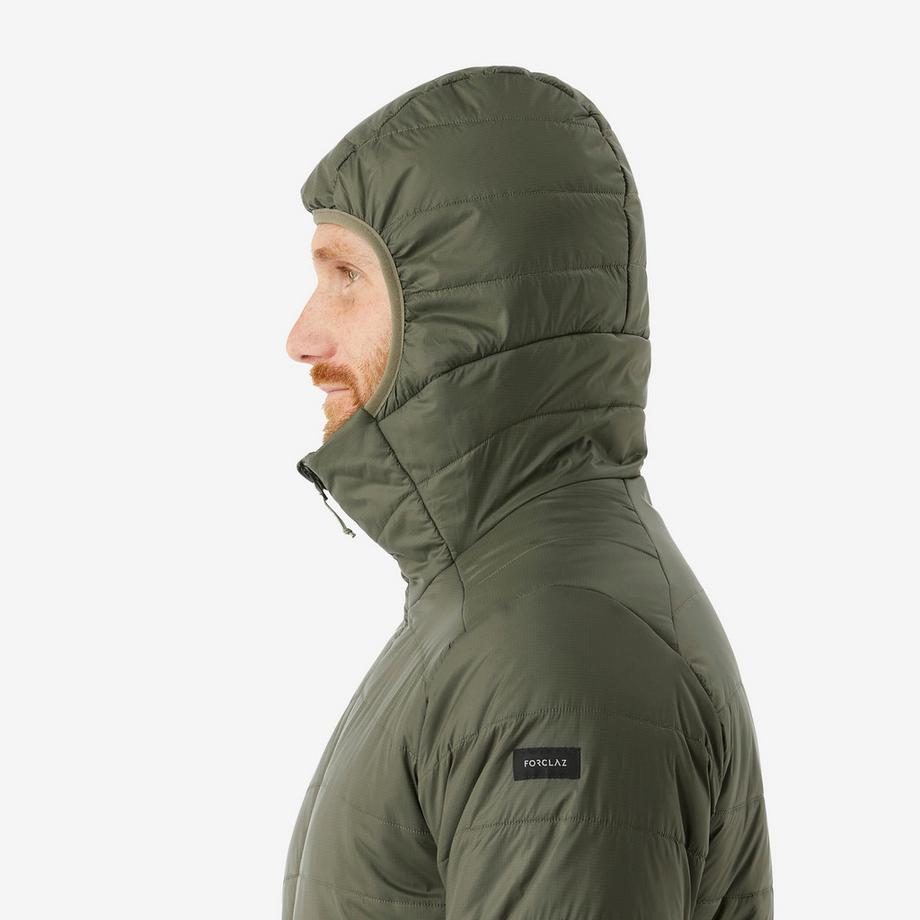 FORCLAZ MT100 Kapuzen Wattierte Bergtrekkingjacke  