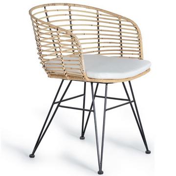 Armlehnstuhl Ravari natur