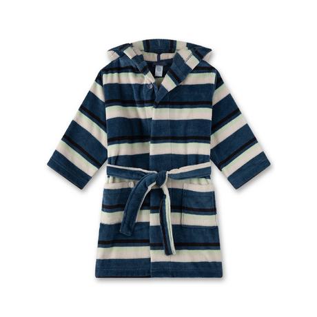 Sanetta  Jungen Bademantel Ringel navy 