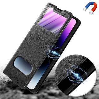 Cadorabo  Housse compatible avec Apple iPhone 11 PRO - Coque de protection avec fermeture magnétique, fonction de support et 2 fenêtres de visualisation 