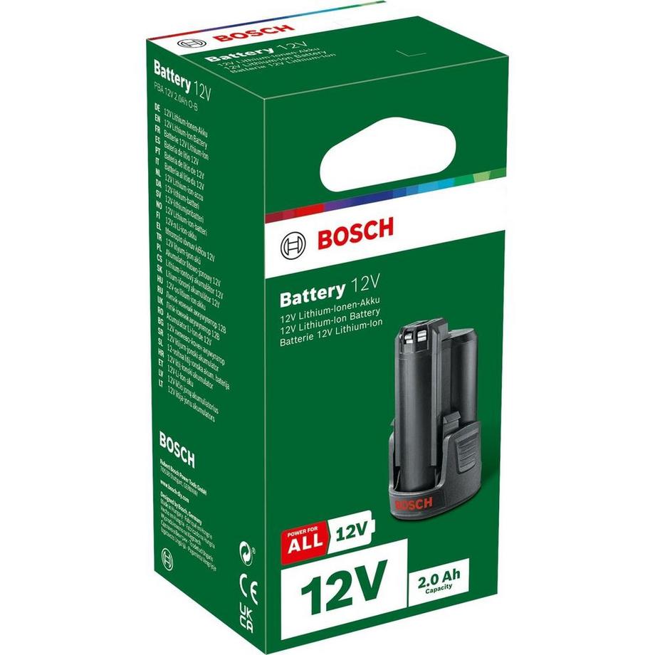 Bosch Home and Garden  Akkupack PBA 12V 2.0Ah O-B 