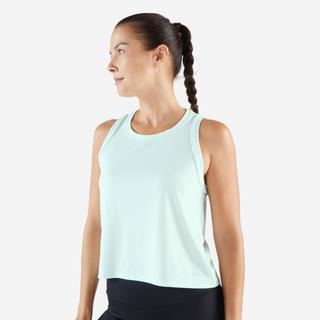 KIPRUN  Débardeur femme court respirant polyester 